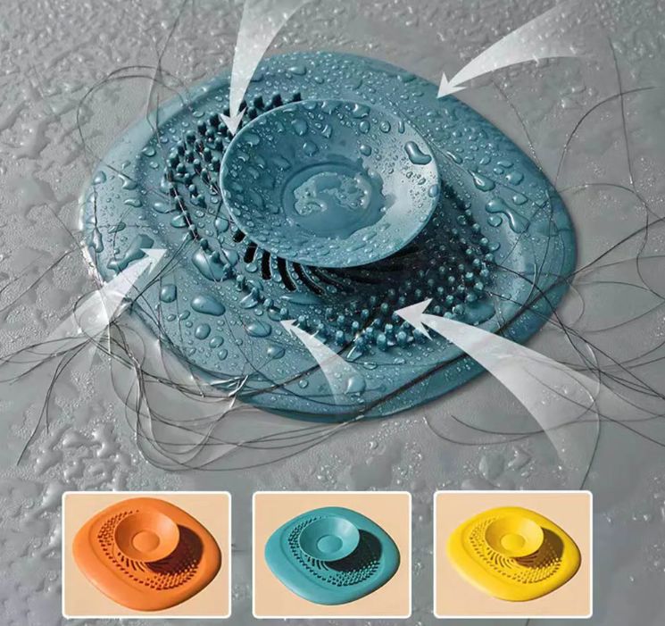 Floor drain deodorizer kitchen toilet sewer deodorizing pad cover seal insect-proof floor drain sticker silicone floor drain cover