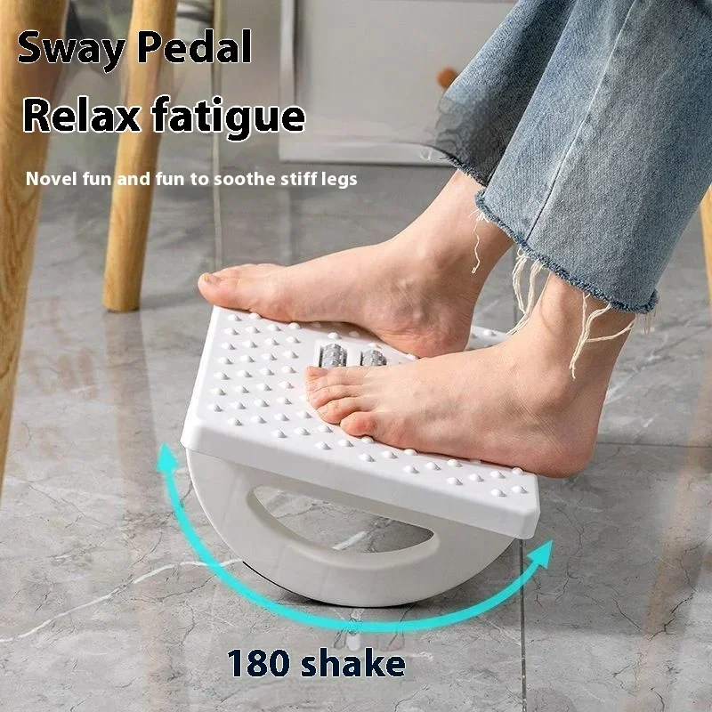 Portable footrest Under desk footrest With massage roller Ergonomic footrest Footrest for home office