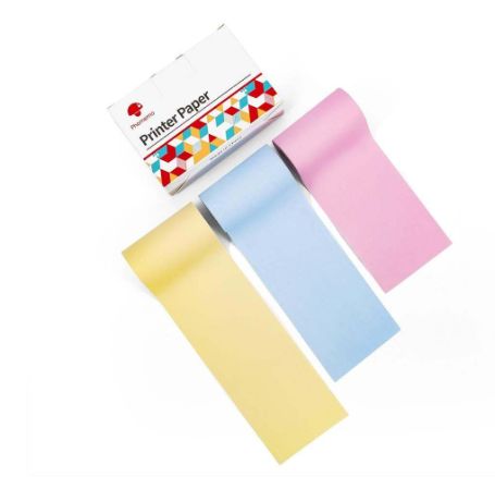 Color regular thermal paper label 53mm sticker for T02 home printer