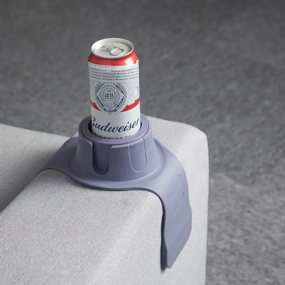Silicone Anti-Spill Sofa Drink Holder - Indoor Cup Holder for Sofa Silicone Coffee Support Stand Kitchen Organizer Shelf