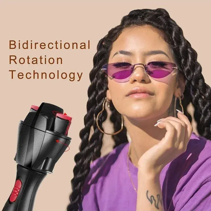 360 Degree Rotate Automatic Hair Braider Automatic Twist Braiding Knitting Device Two Strands Twist Braid Maker