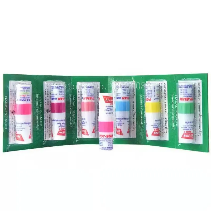 Thailand Poy-Sian Mark II – Floral Menthol Nasal Congestion Refreshing Anti-motion Sickness Headache Anti-heatstroke