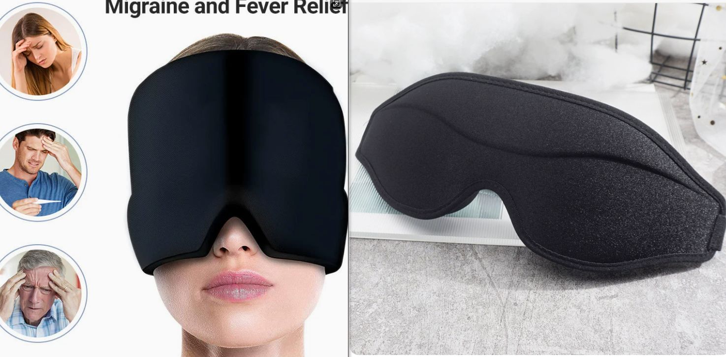 Eye-patch and mask set