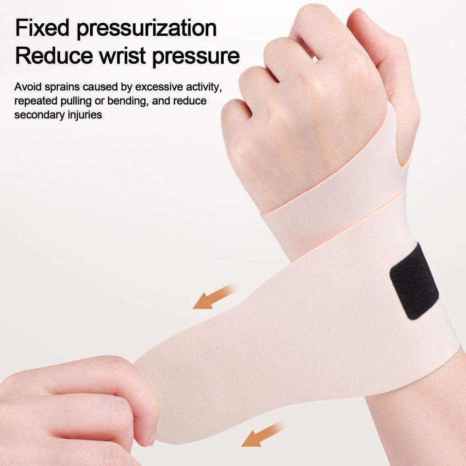 Women Men Ultrathin Wrist Brace Portable Breathable Adjustable Wrist Wrap Joint Care Protective Gear Wrist Support  ﻿