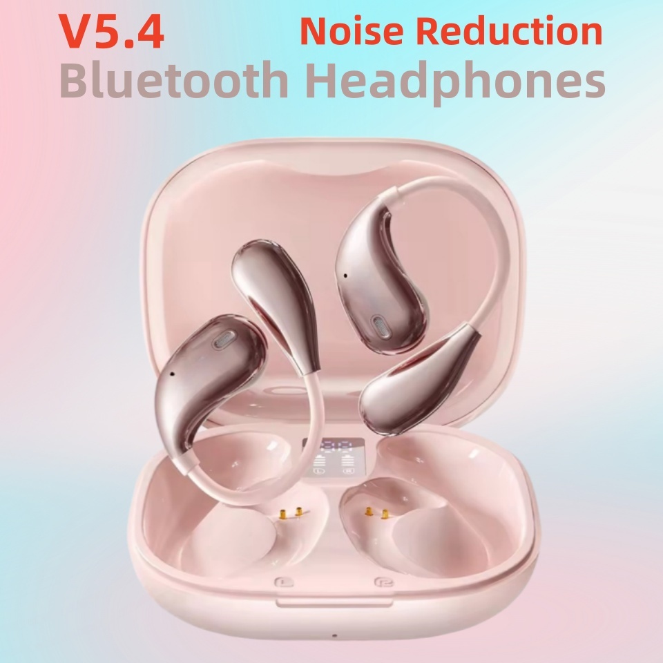 OPon Ear X33A Wireless Headphones Bluetooth V5.4 Earphones Sports Stereo Bone Conduction Waterproof Earphone For Huawei Xiaomi