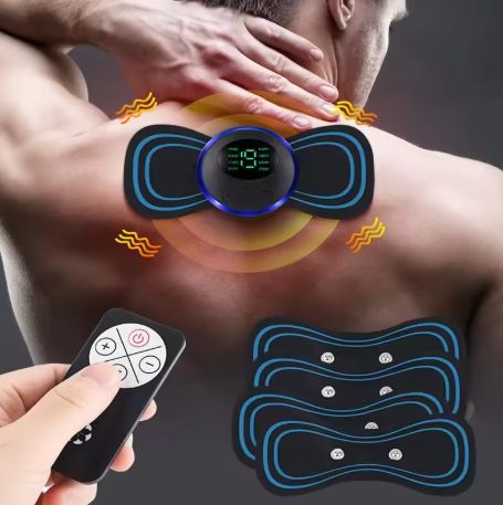 Convenient shoulder and neck massager home electric meridian pulse cervical spine massager