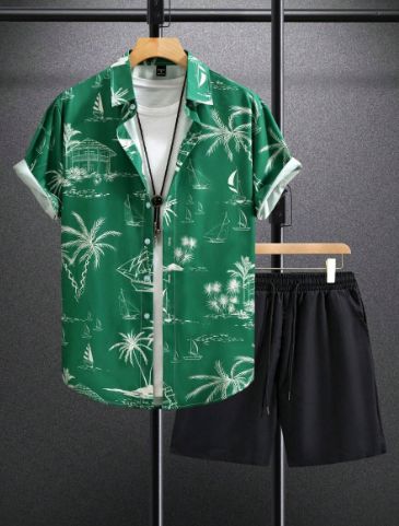 Vacation Shirt Shorts Set