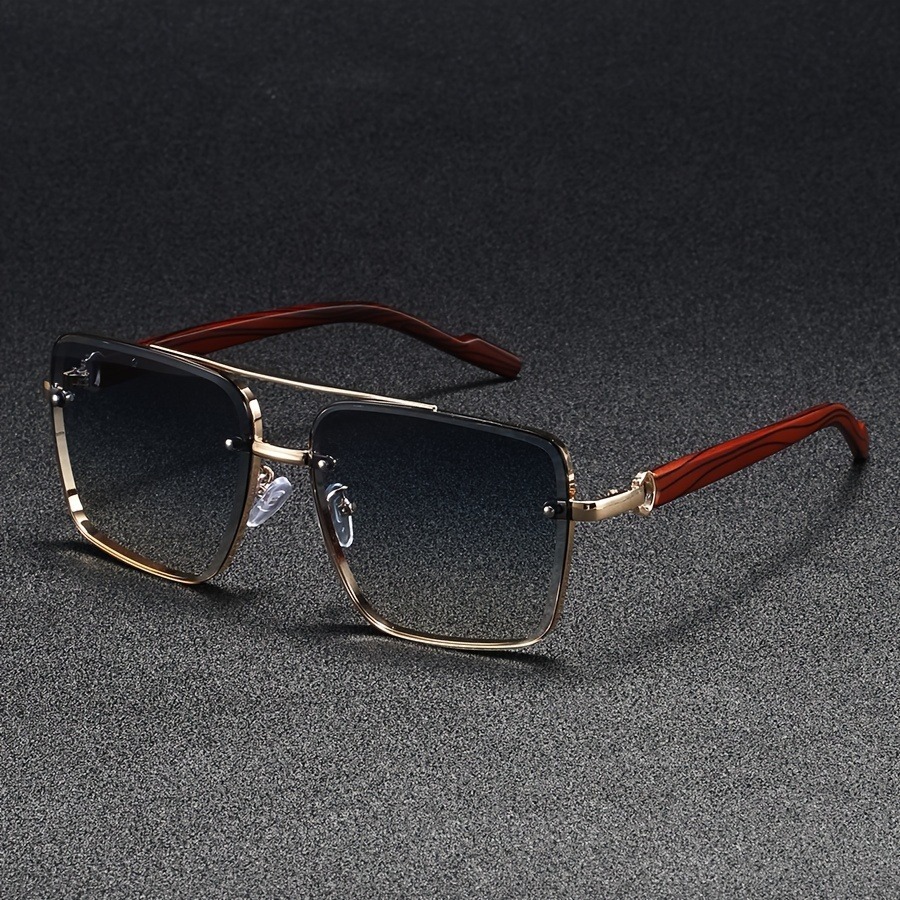 2025 Square Sunglass Men Luxury Vintage Sunglasses Women Trendy Retro Fashion Glasses Gafas De Sol Hombre Lunette Soleil Femme