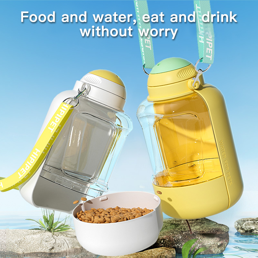 Dog Water Bottle Dog Water Bottle Portable Accompanying Cup Walking Dog Water Bottle Pet Drink Water Feed Water Drinking Device