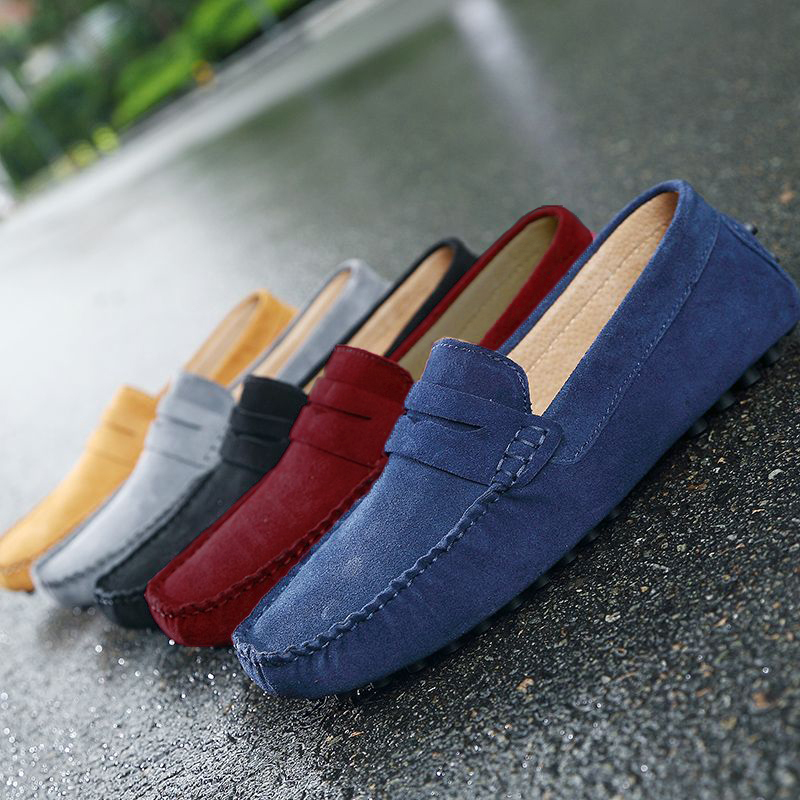 Men Casual 2024 Shoes Fashion Men Shoes Handmade Moccasins Slip On Men's Flats Male Driving  zapatos finos Shoes originales