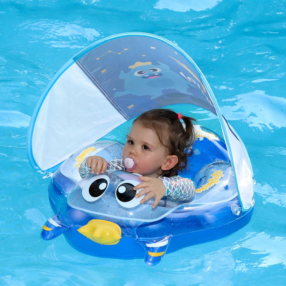 Baby swimming ring anti-turn underarm ring 0-3 years old boys and girls inflatable five-point force to prevent slipping