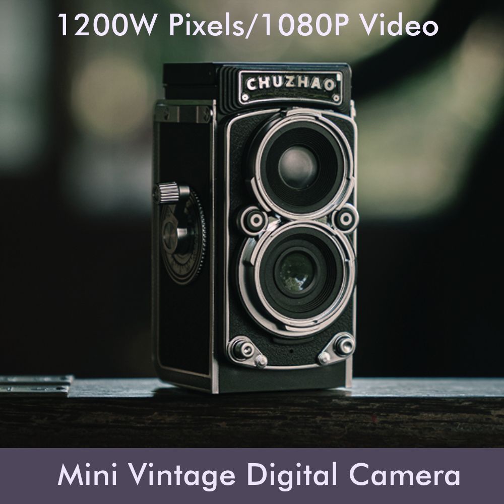 Simulation double-reverse digital camera retro ccd high-definition student entry-level female travel portable small camera