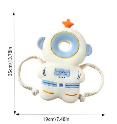 Baby anti-fall headrest infant anti-collision head protection back pillow children learning to walk to prevent falls
