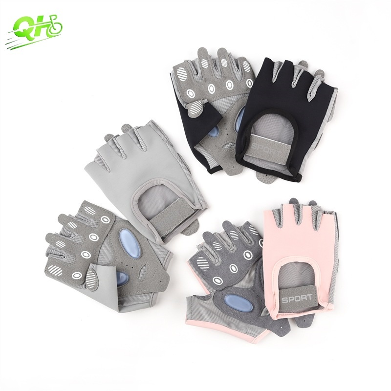 Gym Fitness Gloves Motorbike Yoga Weight Lifting Women Breathable Half Finger Liquid Silicone Gel Anti-Slip guantes gym Exercise