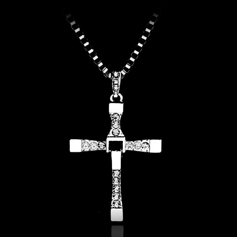 Toledo Cross Pendant Necklace, Men's Necklace