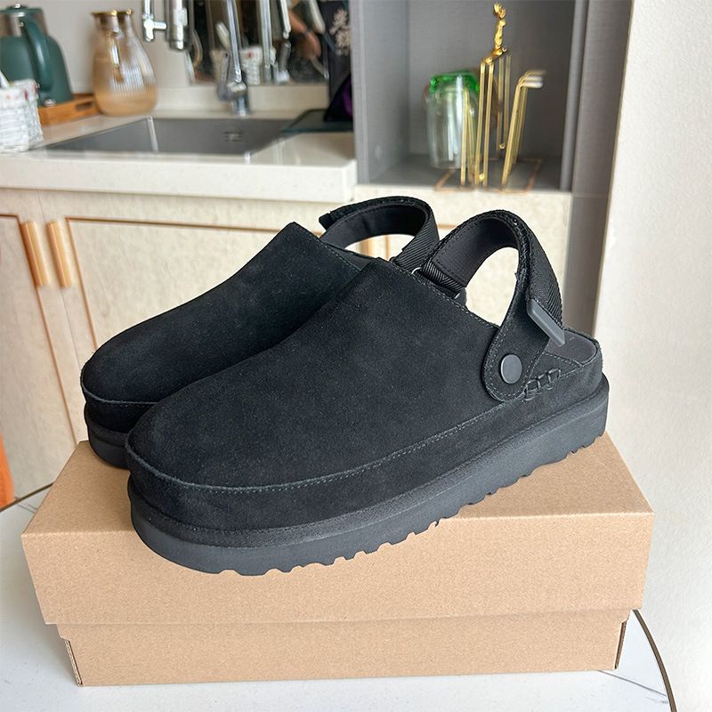 New women's closed-toe slippers, Venus Kroger shoes, thick-soled Birkenstock style casual shoes.