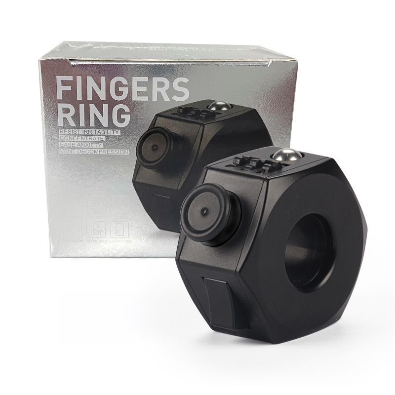 Stress-Relief Fidget Ring — Multi-Functional Venting Toy, Novelty Gift, and Creative Gadget
