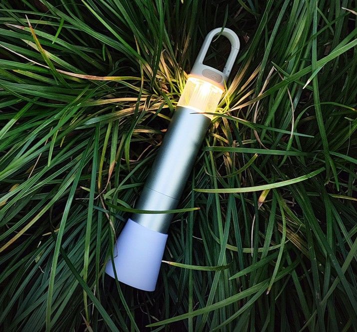 Ultra-bright, high-intensity portable aluminum alloy flashlight—rechargeable lighting for camping and outdoor use.