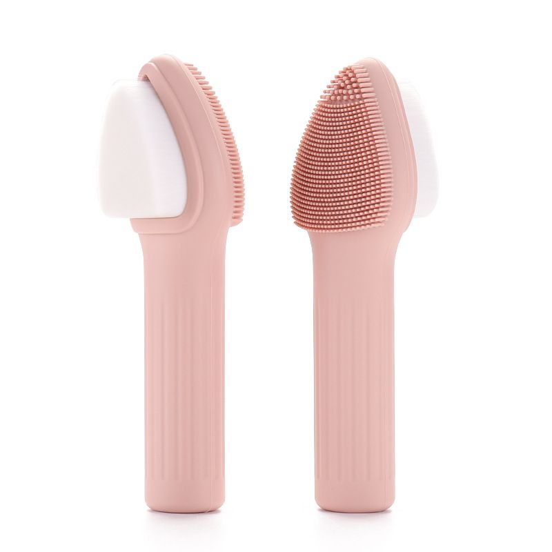 Silicone Facial Cleansing & Massage Brush – Exfoliating, Soothing, and Beauty-Enhancing